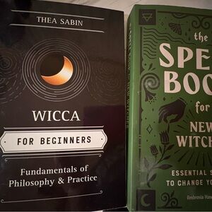 Wicca & Witchcraft Book Collection - Green & Black Spiritual Guides